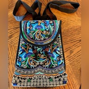 🔥 festival boho🔥🔥Colorful Embroidered Backpack